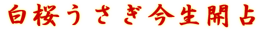 白桜うさぎ今生開占 